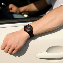 Montre Automatique Homme PIERRE LANNIER PADDOCK Acier Noir