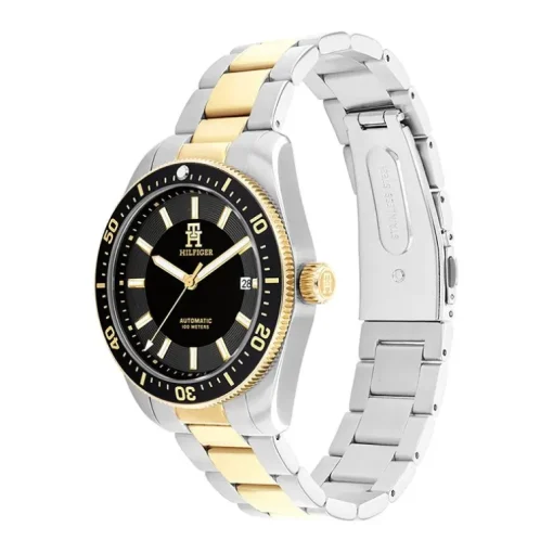 Montre Automatique Homme TOMMY HILFIGER TH85 Acier Bicolore