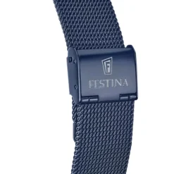 Montre Automatique Homme FESTINA AUTOMATIC Acier Milanais Bleu