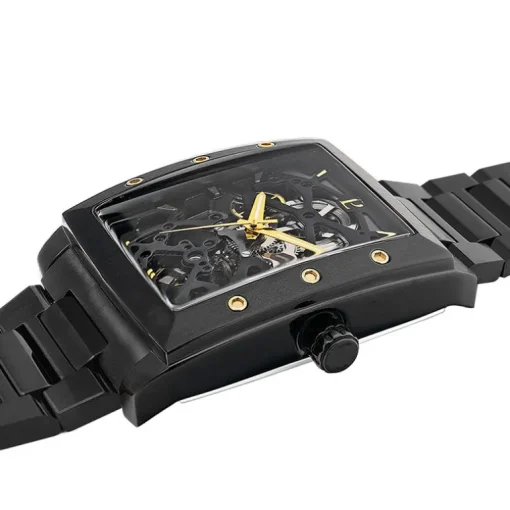 Montre Automatique Homme PIERRE LANNIER HECTOR Acier Noir