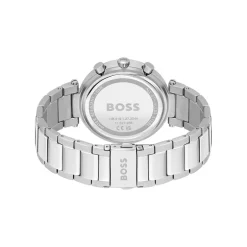 Montre Chronographe Femme BOSS ANDRA Acier Argenté