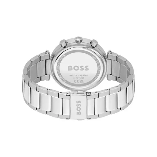 Montre Chronographe Femme BOSS ANDRA Acier Argenté