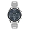 Montre Chronographe Homme BOSS TOP BLEU Acier Argenté