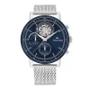 Montre Chronographe Homme TOMMY HILFIGER STEWART Acier Milanais Argenté