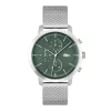 Montre Chronographe Homme LACOSTE REPLAY VERT Acier Argenté