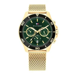 Montre Chronographe Homme TOMMY HILFIGER JORDAN Acier Doré