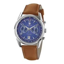 Montre Chronographe Homme LIP HIMALAYA Cuir Brun