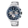 Montre Chronographe Homme FESTINA TIMELESS Acier Argenté