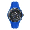 Montre Chronographe Homme L ICE WATCH CHRONO NEON BLUE Silicone Bleu