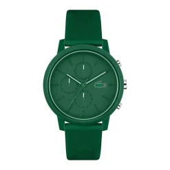 Montre Chronographe Homme LACOSTE 12.12 Silicone Vert