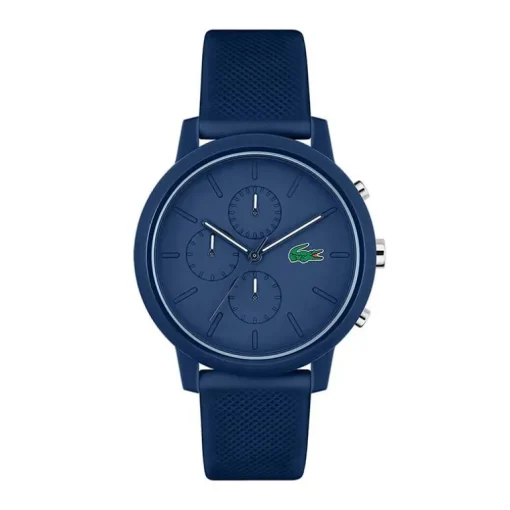 Montre Chronographe Homme LACOSTE 12.12 Silicone Bleu