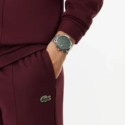 Montre Chronographe Homme LACOSTE REPLAY VERT Acier Argenté