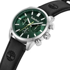 Montre Chronographe Homme TIMBERLAND HENNIKER II Cuir Noir