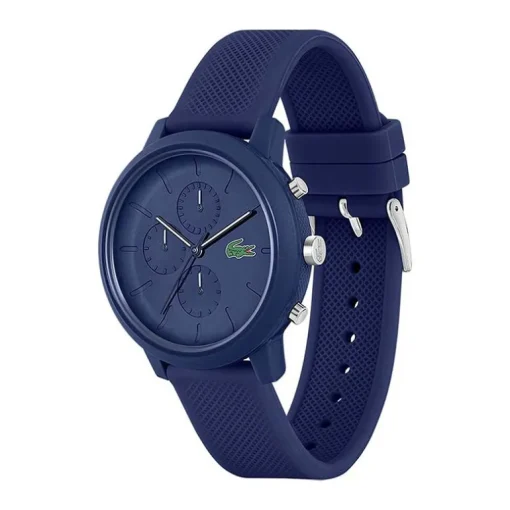 Montre Chronographe Homme LACOSTE 12.12 Silicone Bleu