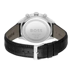 Montre Chronographe Homme BOSS GREGOR Cuir Noir