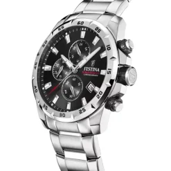Montre Chronographe Homme FESTINA TIMELESS CHRONOGRAPH Acier Argenté