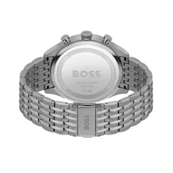 Montre Chronographe Homme BOSS GREGOR BLEU Acier Gris