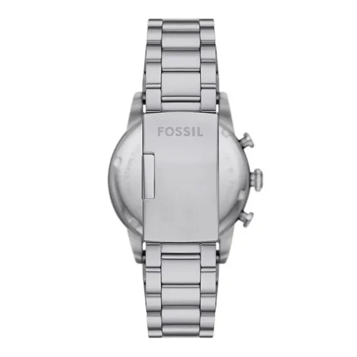 Montre Chronographe Homme FOSSIL SPORT TOURER VERT Acier Argenté