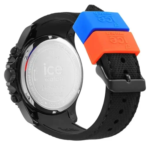 Montre Chronographe Homme L ICE WATCH CHRONO TRILOGY Silicone Noir