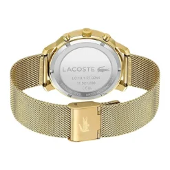 Montre Chronographe Homme LACOSTE REPLAY NOIR Acier Doré