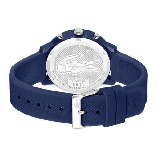 Montre Chronographe Homme LACOSTE 12.12 Silicone Bleu