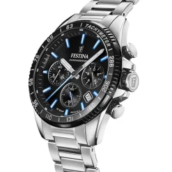 Montre Chronographe Homme FESTINA TIMELESS CHRONOGRAPH Acier Argenté
