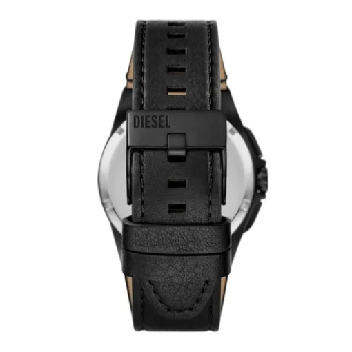 Montre Chronographe Homme DIESEL FRAMED Cuir Noir