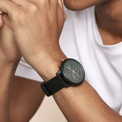 Montre Chronographe Homme LACOSTE 12.12 Silicone Noir