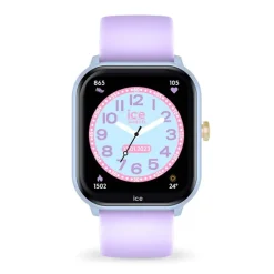 Montre Connectée Enfant S ICE WATCH SMART JUNIOR 2.0 SOFT BLUE PURPLE​​​​​​​ Silicone Violet