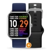 Montre Connectée Homme ICE WATCH SMART 1.0 SILVER Silicone Bleu et Silicone Noir