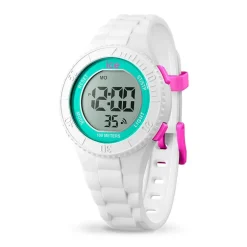 Montre Digitale Enfant S ICE WATCH DIGIT Silicone White Turquoise