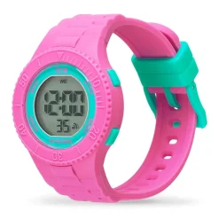 Montre Digitale Enfant S ICE WATCH DIGIT Silicone Pink Turquoise