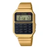 Montre Digitale Femme CASIO EDGY COLLECTION Acier Doré