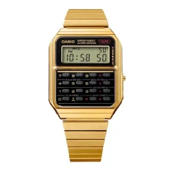 Montre Digitale Femme CASIO EDGY COLLECTION Acier Doré
