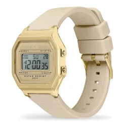 Montre Digitale Femme S ICE WATCH DIGIT RETRO Silicone Almond Skin