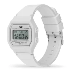 Montre Digitale Femme S ICE WATCH DIGIT RETRO WHITE Silicone Blanc