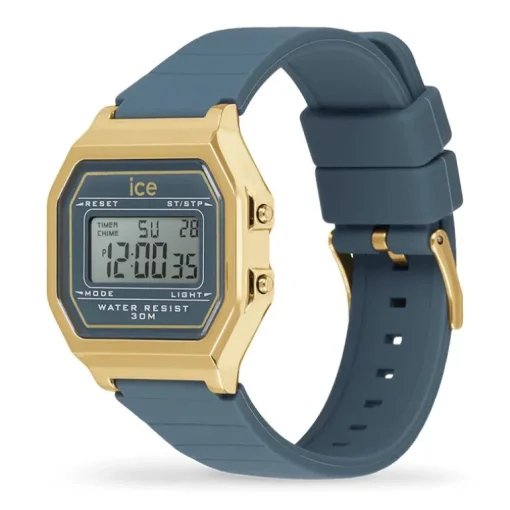 Montre Digitale Femme S ICE WATCH DIGIT RETRO Silicone Midnight Blue