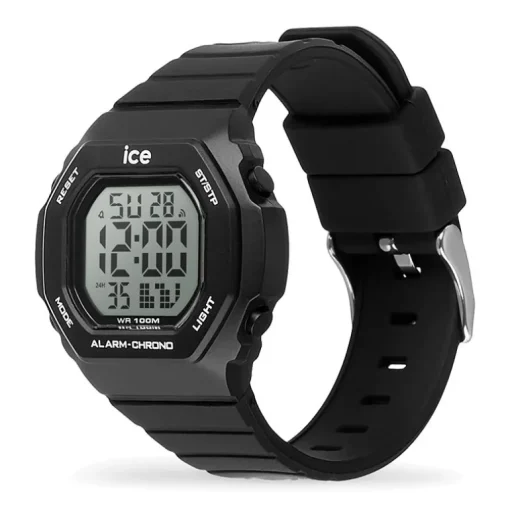 Montre Digitale Mixte S ICE WATCH DIGIT ULTRA Silicone Noir