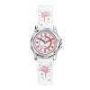 Montre Enfant CERTUS JUNIOR Cuir Blanc et Rose