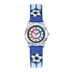 Montre Enfant CERTUS JUNIOR FOOT Cuir Bleu