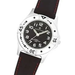 Montre Enfant CERTUS JUNIOR Cuir Noir