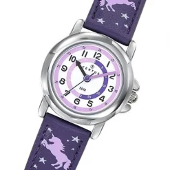 Montre Enfant CERTUS JUNIOR Cuir Violet