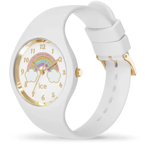 Montre Enfant ICE WATCH FANTASIA RAINBOW Silicone Blanc - S