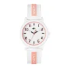 Montre Enfant LACOSTE RIDER Silicone Blanc et Rose
