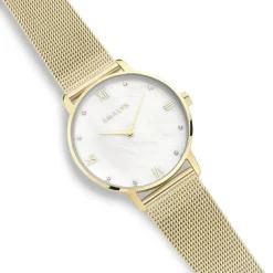 Montre femme AMALYS DIANA acier doré