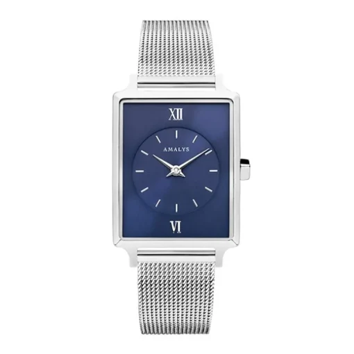 Montre femme AMALYS KATE acier argenté