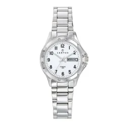Montre Femme Analogique CERTUS Acier Argenté 641381