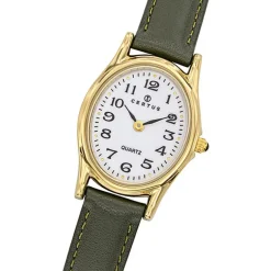 Montre Femme Analogique CERTUS Cuir vert 646447