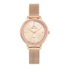 Montre Femme Analogique GO Acier Doré Rose 695528