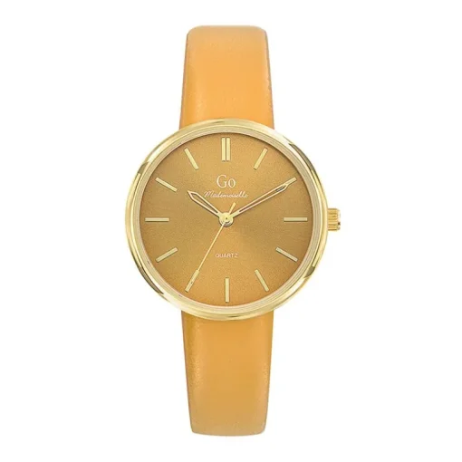 Montre Femme Analogique GO Cuir Jaune 699446